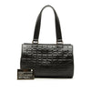 Chanel Chocolate Bar Lambskin Barrel Shoulder Bag Secondhand
