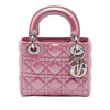 Dior Mini Iridescent Lambskin Cannage Lady Dior Secondhand