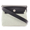 Hermès Military Toile and Vache Hunter Herbag Zip 20 Secondhand