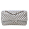 Chanel Medium Classic Chevron Caviar Double Flap Secondhand
