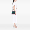 Gucci Medium Leather Bamboo Dionysus Web Satchel Secondhand