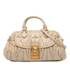 Miu Miu Matelasse Nappa Coffer Satchel Secondhand