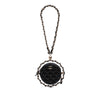 Chanel CC Quilted Lambskin Round Chain Around Clutch With Chain Secondhand