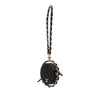 Chanel CC Quilted Lambskin Round Chain Around Clutch With Chain Secondhand