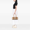 Burberry House Check Wool Shoulder Bag Secondhand