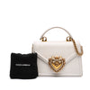 Dolce & Gabbana Small Smooth Calfskin Devotion Satchel Secondhand