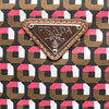 Prada Tessuto Stampato Wristlet Clutch Secondhand