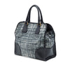 Prada Saffiano Trimmed Tweed Lux Shopping Tote Secondhand