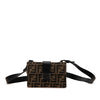 Fendi Zucca Canvas Convertible Belt Bag Secondhand