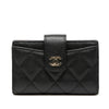 Chanel CC Quilted Caviar Card Holder Secondhand