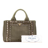 Prada Small Canvas Canapa Bijoux Satchel Secondhand
