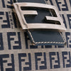 Fendi Zucchino Canvas Shoulder Bag Secondhand