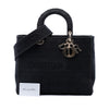Dior Large Embroidered Canvas Cannage Lady D Lite Secondhand