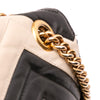 Gucci Medium GG Marmont Bicolor Matelasse Leather Shoulder Bag Secondhand