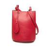 Burberry Grained Calfskin Lorne Bucket Bag Secondhand