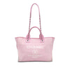 Chanel Small Canvas Deauville Tote Secondhand