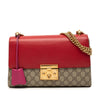 Gucci Medium GG Supreme Padlock Shoulder Bag Secondhand