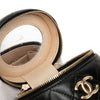 Chanel Mini Quilted Lambskin Ruched Handle Vanity Case Secondhand