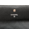 Secondhand Chanel CC Quilted Caviar Flap Long Wallet