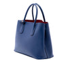 Prada Medium Saffiano Cuir Double Handle Satchel Secondhand