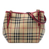 Burberry Small Haymarket Check Coated Canvas Canterbury Tote Secondhand