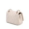 Chanel Medium Lambskin Twist Chain Enamel CC Flap Secondhand