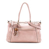 Gucci Metallic Pebbled Calfskin Bella Satchel Secondhand