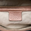 Gucci Metallic Pebbled Calfskin Bella Satchel Secondhand