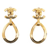 Chanel CC Drop Earrings Secondhand