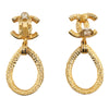 Chanel CC Drop Earrings Secondhand