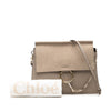 Chloé Medium Calfskin and Suede Faye Crossbody Secondhand