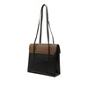 LOEWE Bicolor Leather Velazquez Twist Shoulder Bag Secondhand