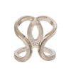 Chanel CC Brass Open Cuff Ring Secondhand