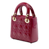 Dior Mini Patent Cannage Lady Dior Secondhand