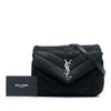 Saint Laurent Toy Matelasse Glitter Suede Monogram LouLou Crossbody Secondhand