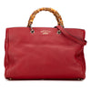 Gucci Large Calfskin Bamboo Shopper Sachel Secondhand