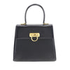 Ferragamo Leather Gancini Iconic Top Handle Bag Secondhand