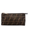 Fendi Zucca Canvas Pouch Secondhand