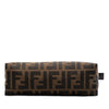 Fendi Zucca Canvas Pouch Secondhand