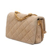 Chanel Mini Quilted Velvet Precious Buttons Chain Flap Secondhand