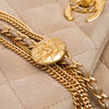Chanel Mini Quilted Velvet Precious Buttons Chain Flap Secondhand