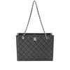 Chanel CC Quilted Caviar Chain Tote Secondhand