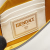 Fendi Versace Vitello Seta Fendace Mini Brooch Baguette Satchel Secondhand