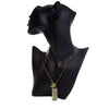 Louis Vuitton Palladium Plated Monogram Message In A Bottle Pendant Necklace Secondhand