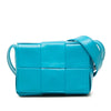 Bottega Veneta Candy Paper Calfskin Intrecciato Cassette Crossbody Secondhand