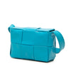 Bottega Veneta Candy Paper Calfskin Intrecciato Cassette Crossbody Secondhand