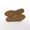 Secondhand Valentino Garavani Tassels Fringe Canvas & Leather Espadrilles Sandals in Blue, Size 37 EU