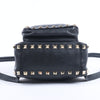 Valentino Garavani Rockstud Leather Backpack in Black Secondhand