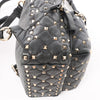 Secondhand Valentino Garavani Rockstuds Spike Leather 2Way Backpack in Black