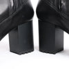 Valentino Garavani Rockstuds Leather Ankle Boots in Black, Size 37 EU Secondhand